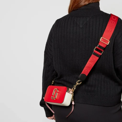 Crossbody Bags*Marc Jacobs The Colourblock Snapshot Leather Bag