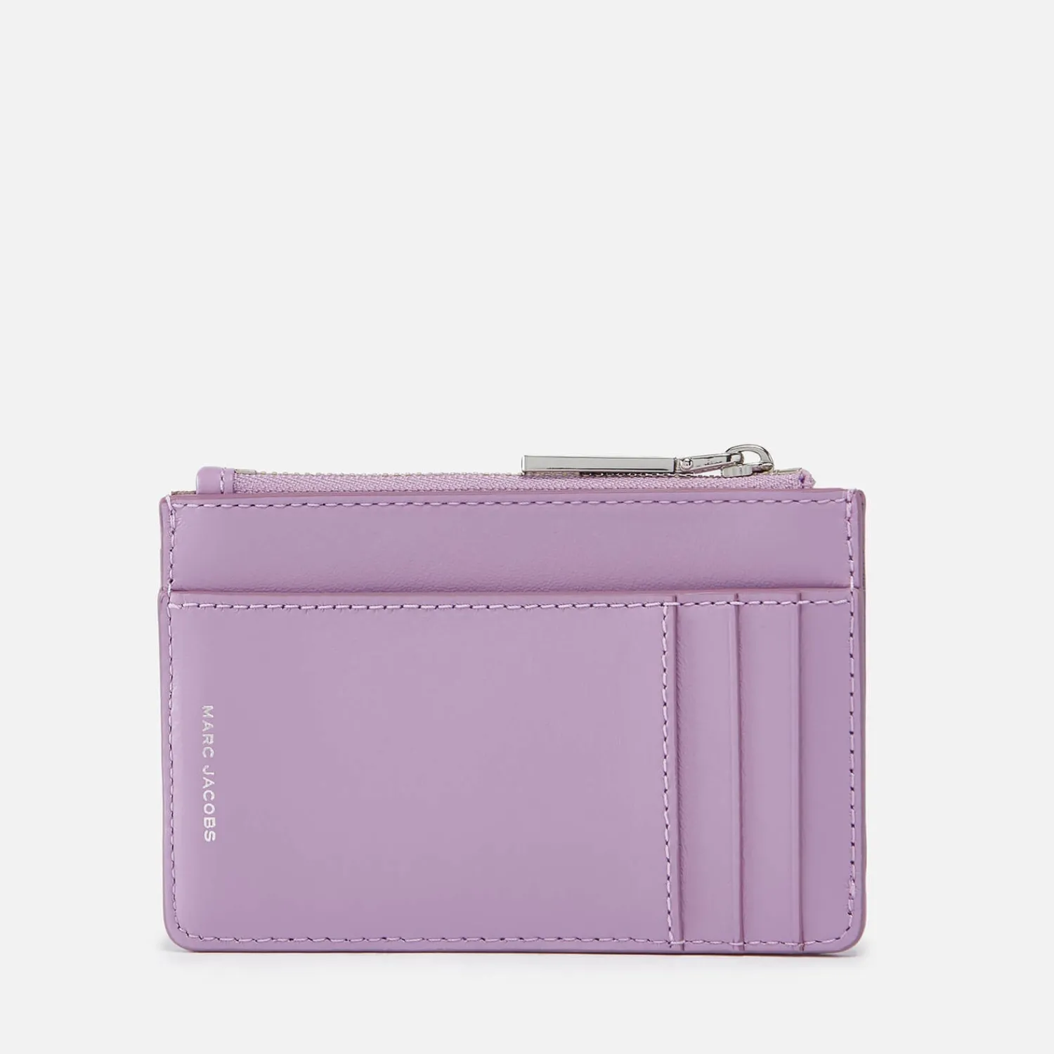 Purses And Cardholders*Marc Jacobs The Glam Shot Logo-Detailed Leather Wallet Regal Orchid