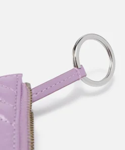 Purses And Cardholders*Marc Jacobs The Glam Shot Logo-Detailed Leather Wallet Regal Orchid