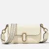 Mini Bags*Marc Jacobs The J Marc Mini Leather Shoulder Bag Cloud White