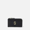 Purses And Cardholders*Marc Jacobs The J Marc Top Zip Multi Wallet Leather