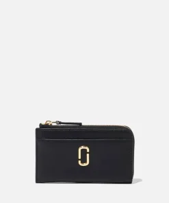 Purses And Cardholders*Marc Jacobs The J Marc Top Zip Multi Wallet Leather