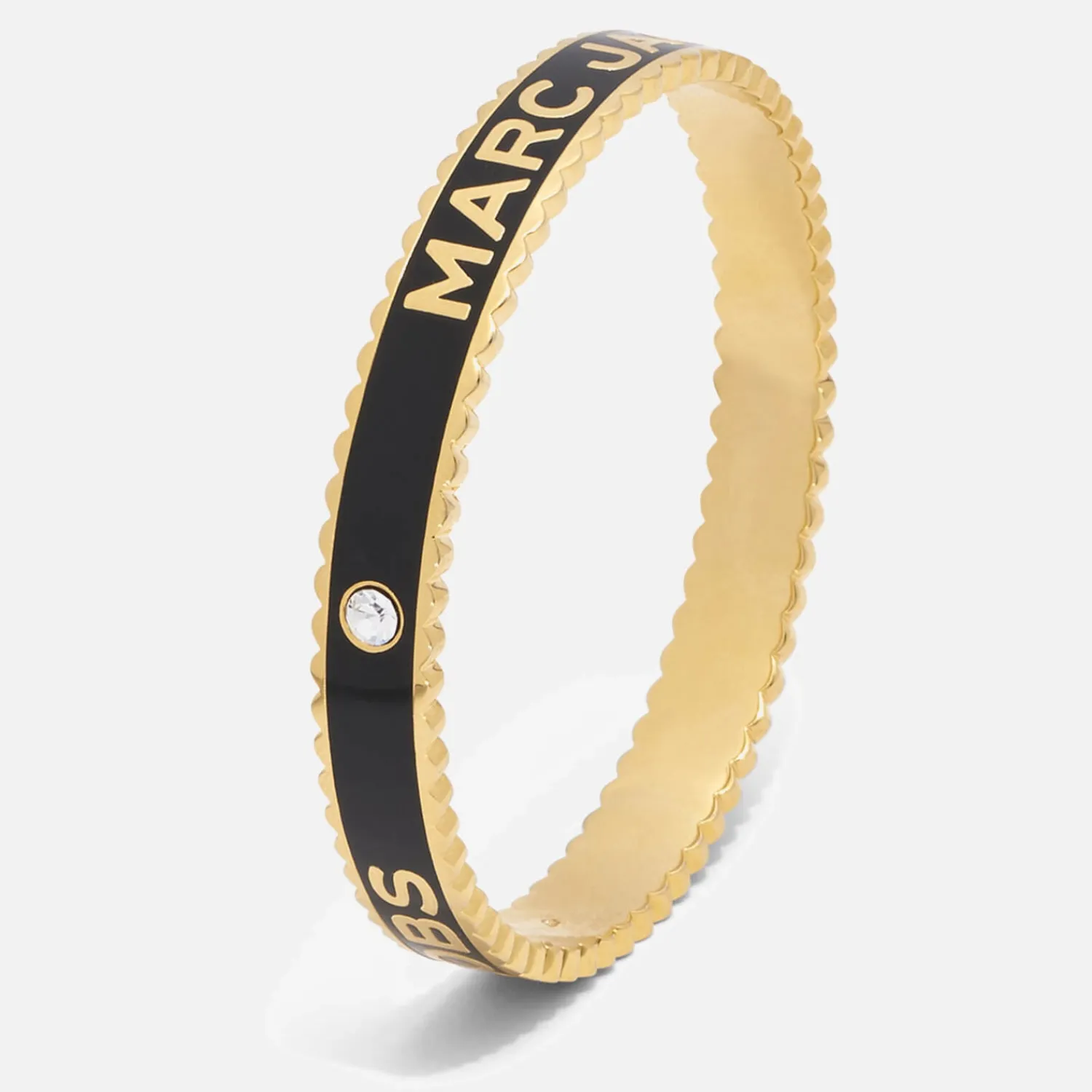 Bracelets & Bangles*Marc Jacobs The Medallion Gold-Platedenamel And Crystal Bracelet