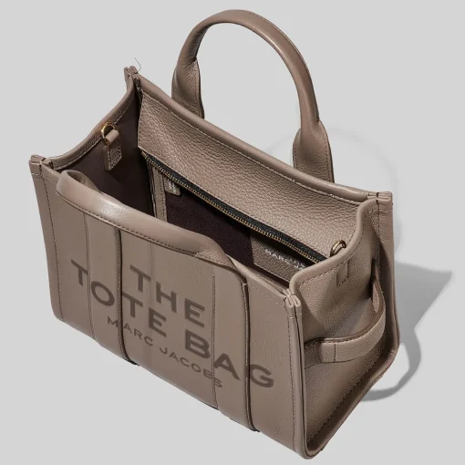 Tote Bags*Marc Jacobs The Medium Leather Tote Bag Cement