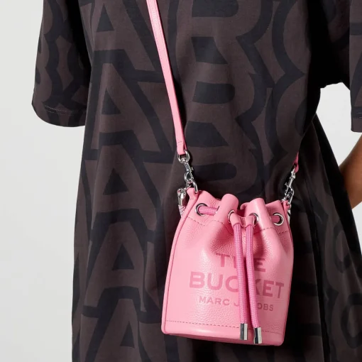 Bucket Bags*Marc Jacobs The Micro Leather Bucket Bag