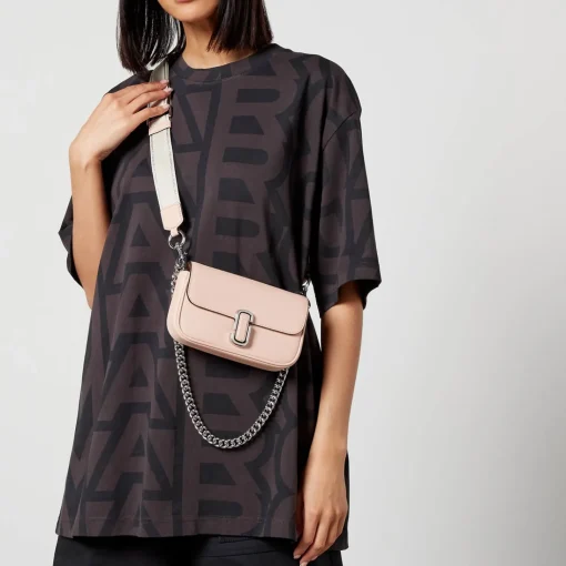 Mini Bags*Marc Jacobs The Mini J Marc Leather Shoulder Bag