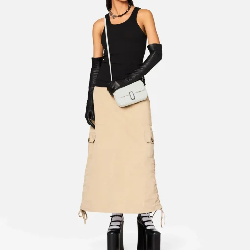 Mini Bags*Marc Jacobs The Mini J Marc Leather Shoulder Bag