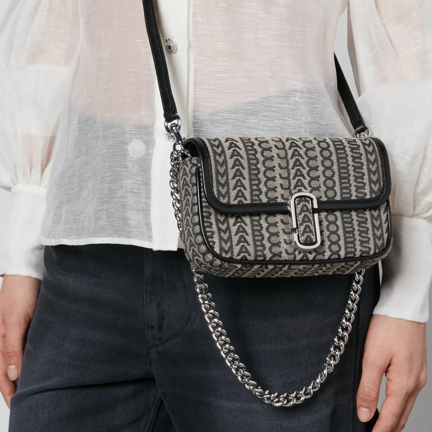 Shoulder Bags*Marc Jacobs The Monogram J Chain Shoulder Bag