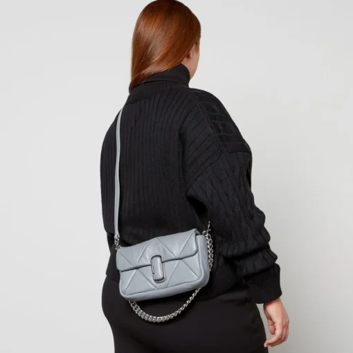 Shoulder Bags*Marc Jacobs The Puffy Diamond Quilted J Leather Bag