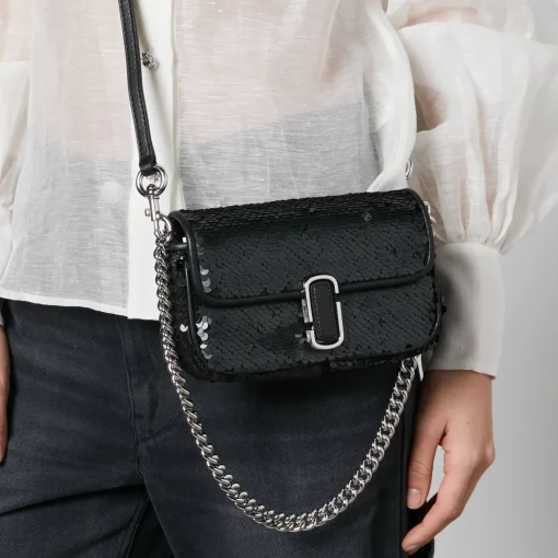Mini Bags*Marc Jacobs The Sequin J Mini Shoulder Bag
