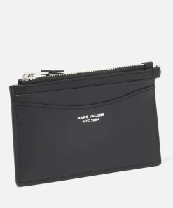 Clutch Bags*Marc Jacobs The Top Zip Wristlet Leather Wallet