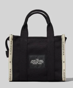Mini Bags*Marc Jacobs Women's Mini Jacquard Tote Bag - Black
