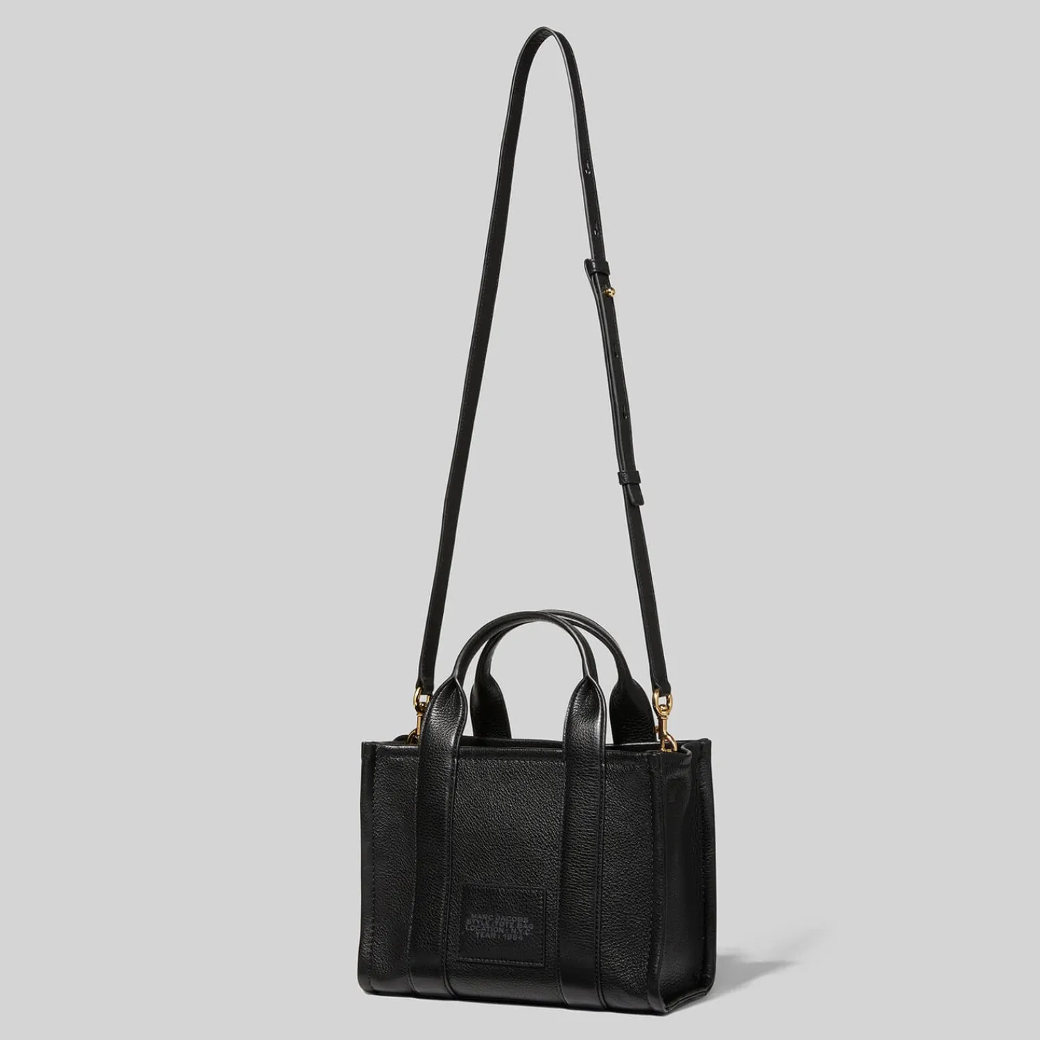 Mini Bags*Marc Jacobs Women's The Leather Mini Tote Bag - Black