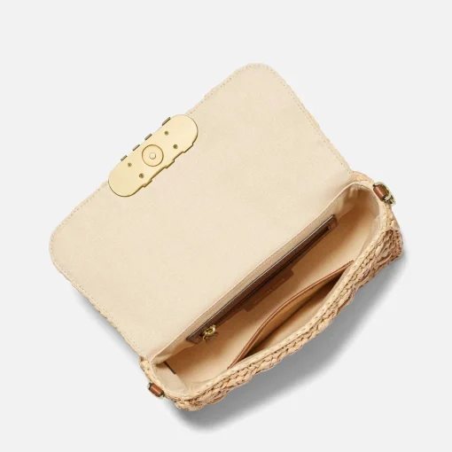 Shoulder Bags*MICHAEL Michael Kors Parker Medium Rattan Shoulder Bag