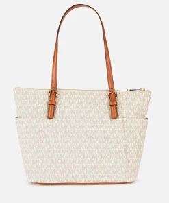 Tote Bags*MICHAEL Michael Kors Sinclair Large East West Grab Tote Bag - Vanilla/Acrn
