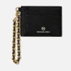 Purses And Cardholders*MICHAEL Michael Kors Small Jet Set Textured-Leather Cardholder