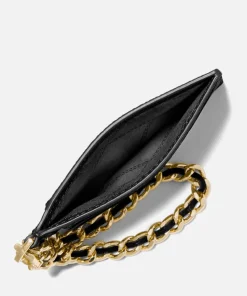 Purses And Cardholders*MICHAEL Michael Kors Small Jet Set Textured-Leather Cardholder