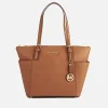 Tote Bags*MICHAEL Michael Kors Women's Jet Set Pocket Tote - Luggage