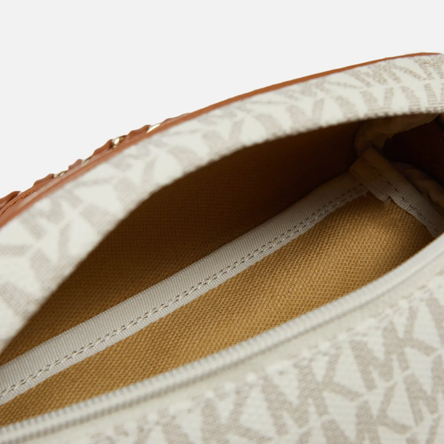 Crossbody Bags*MICHAEL Michael Kors Women's Slater Xs Sling Bag - Vanilla/Acorn