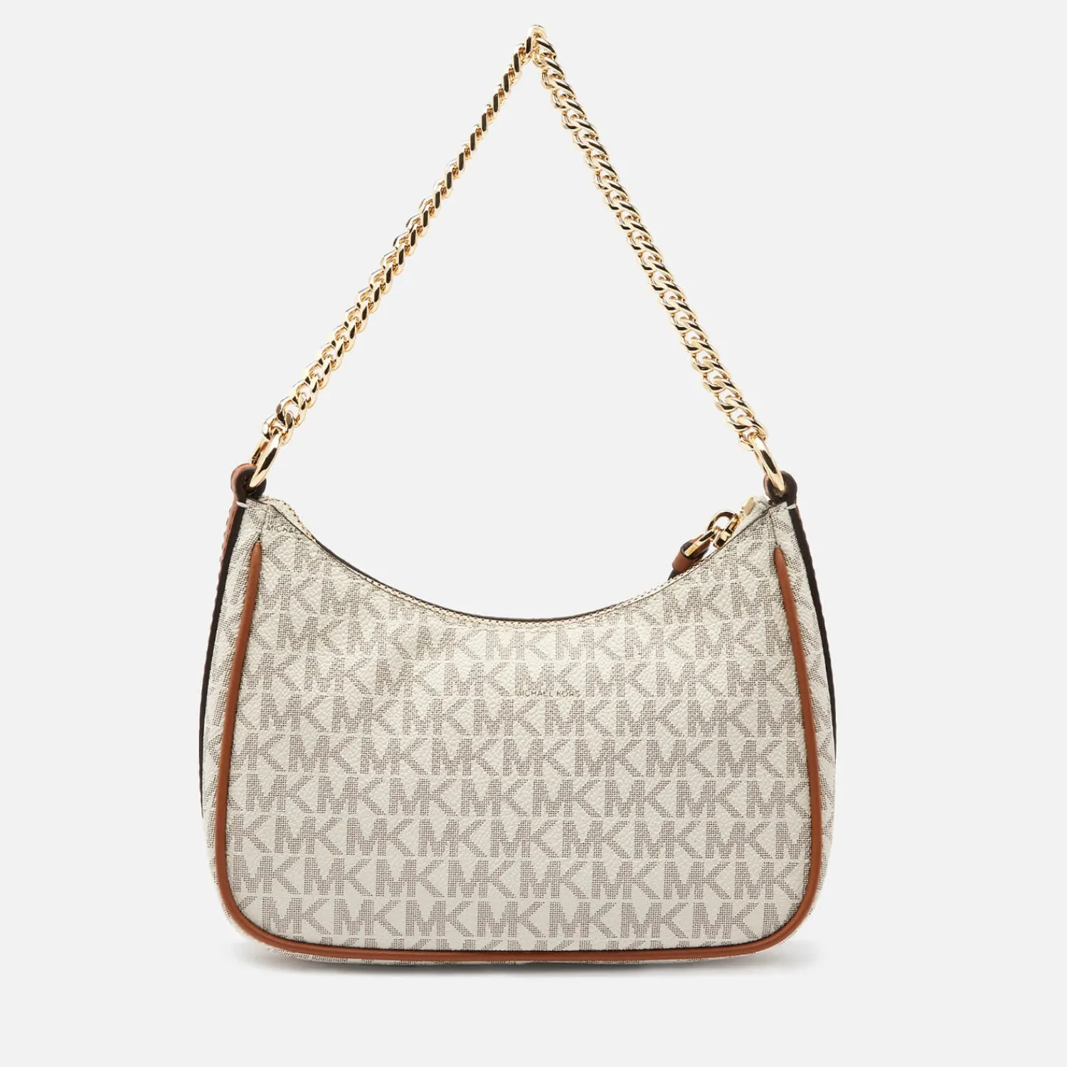 Shoulder Bags*MICHAEL Michael Kors Women's Jet Set Charm Small Chain Pouchette - Vanilla/Acrn
