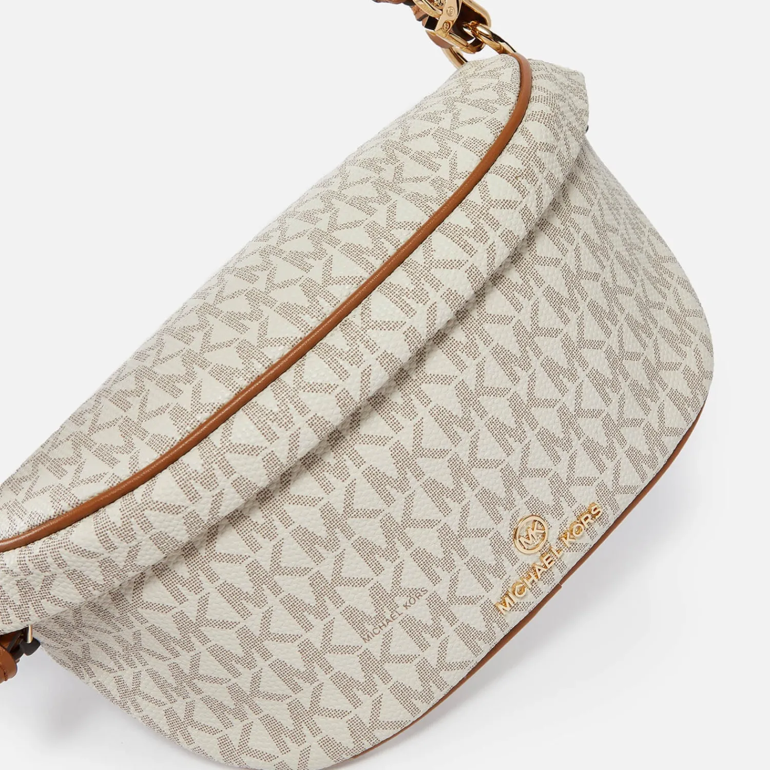 Crossbody Bags*MICHAEL Michael Kors Women's Slater Xs Sling Bag - Vanilla/Acorn