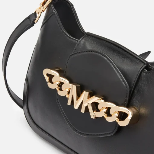 Shoulder Bags*MICHAEL Michael Kors Women's Hally Medium Conv Shoulder Bag - Black