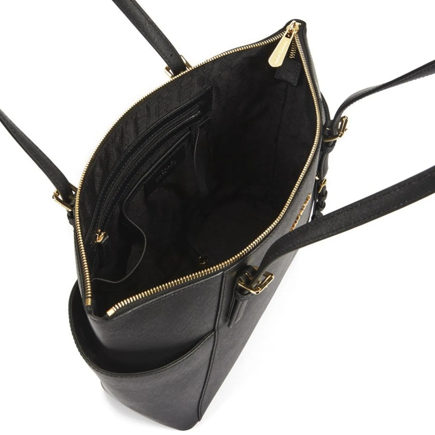 Tote Bags*MICHAEL Michael Kors Women's Jet Set East West Top Zip Tote Bag - Black