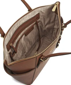 Tote Bags*MICHAEL Michael Kors Women's Jet Set Pocket Tote - Luggage