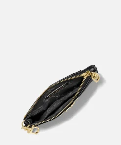 Purses And Cardholders*MICHAEL Michael Kors Michael Micheal Kors Parker Leather Key Card Holder