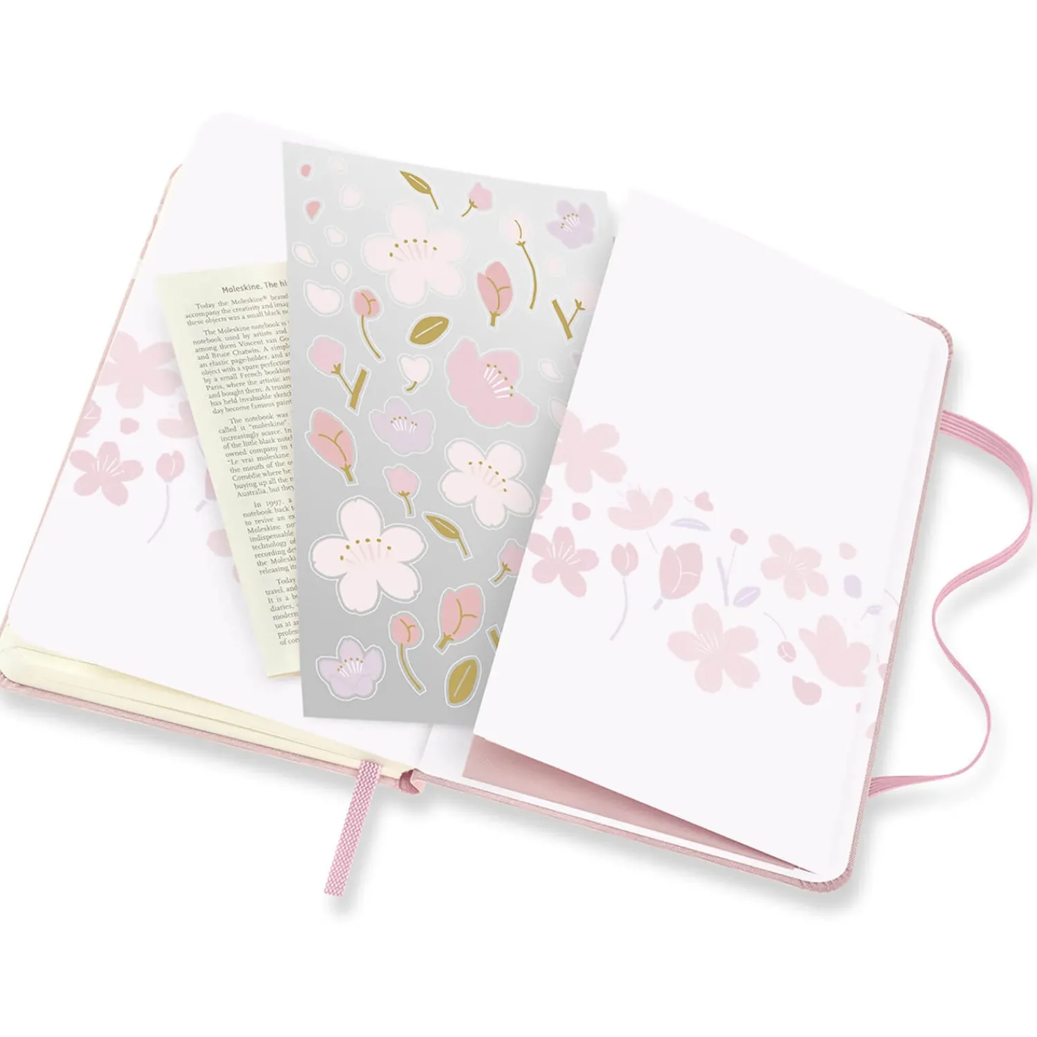 Home Accessories*Moleskine Sakura Collection Plain Notebook - Large