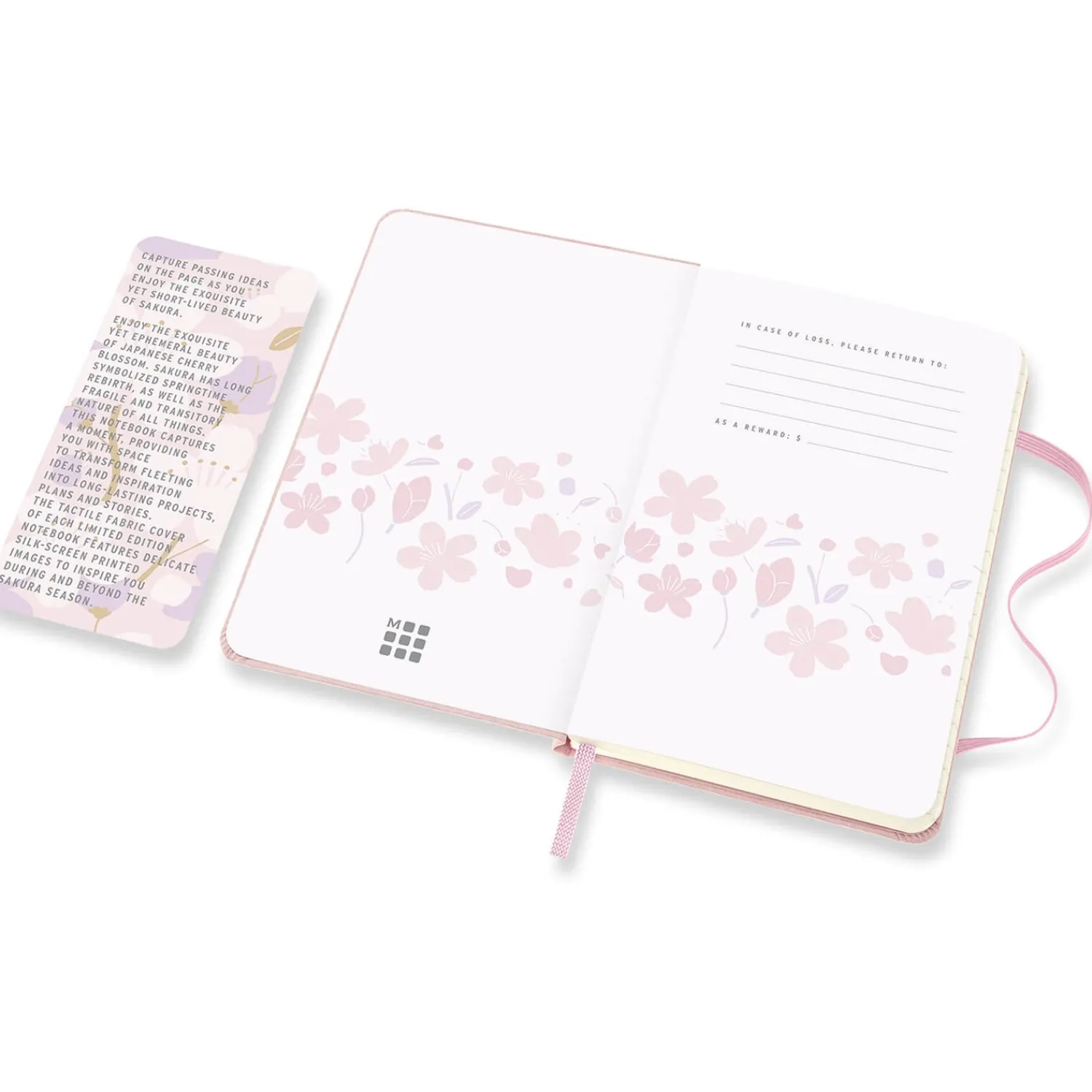 Home Accessories*Moleskine Sakura Collection Plain Notebook - Large