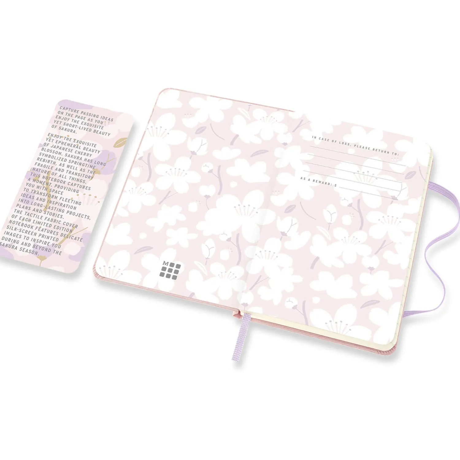 Home Accessories*Moleskine Sakura Collection Ruled Notebook - Large