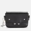 Shoulder Bags*Nunoo Women's Mini Honey Florence Lwg Leather Shoulder Bag - Black