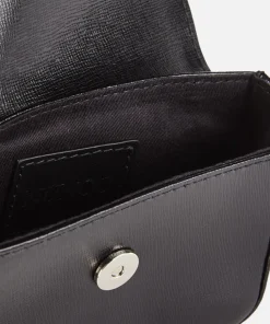 Shoulder Bags*Nunoo Women's Mini Honey Florence Lwg Leather Shoulder Bag - Black