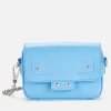 Shoulder Bags*Nunoo Women's Mini Honey Lwg Leather Shoulder Bag - Blue