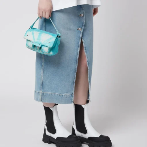 Shoulder Bags*Nunoo Women's Small Honey Dip Dye Exclusive - Blue