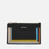Purses And Cardholders*Paul Smith Stripe Zipped Leather Card Holder