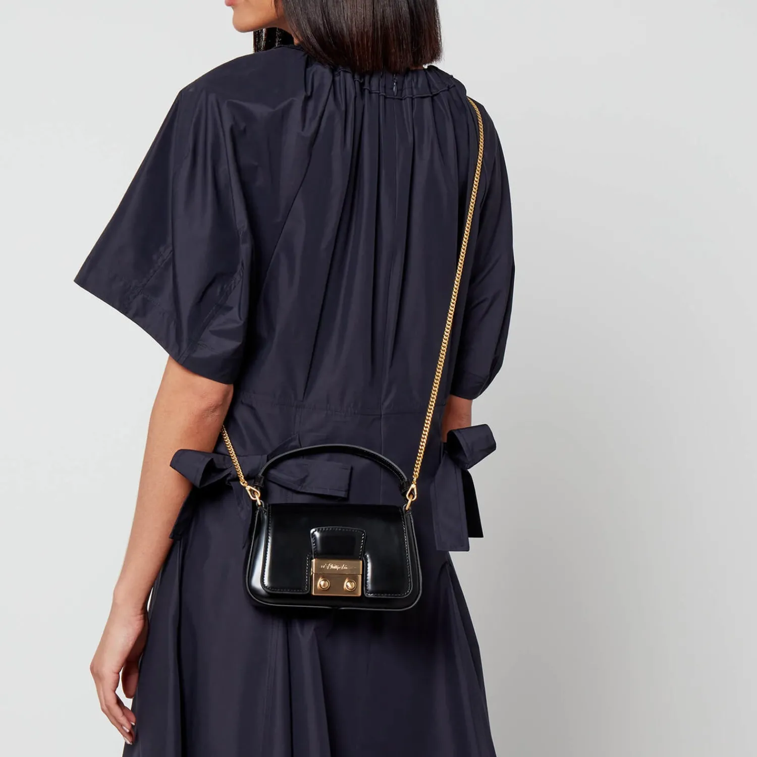 Shoulder Bags*3.1 Phillip Lim Pashli Micro Chain Leather Bag