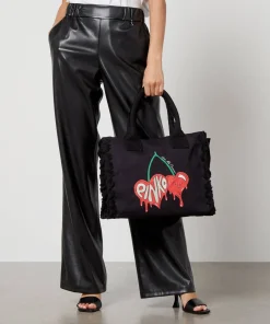 Tote Bags*Pinko Beach Canvas Tote Bag