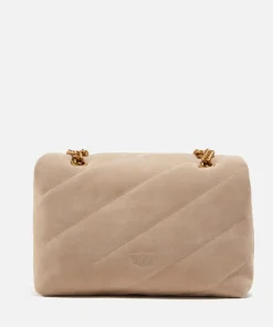 Crossbody Bags*Pinko Love Classic Puff Cl Suede Crossbody Bag