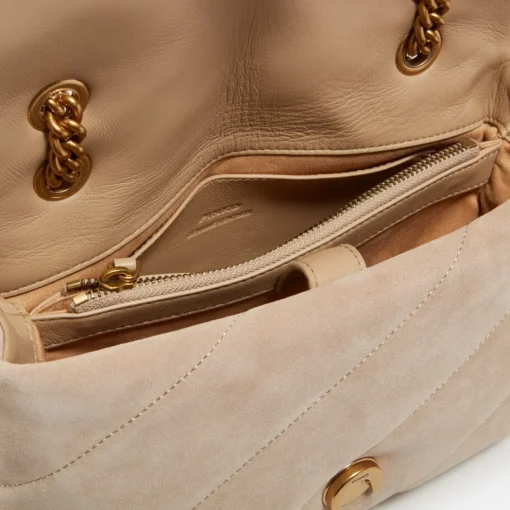 Crossbody Bags*Pinko Love Classic Puff Cl Suede Crossbody Bag