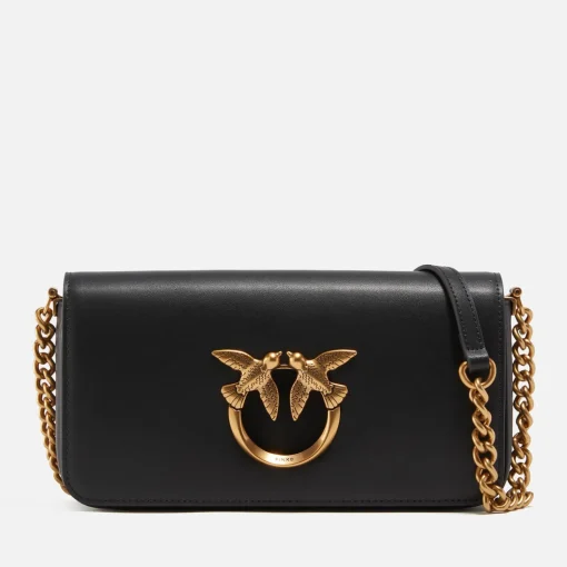 Mini Bags*Pinko Love Click Baguette Vitel Mini Crossbody Bag
