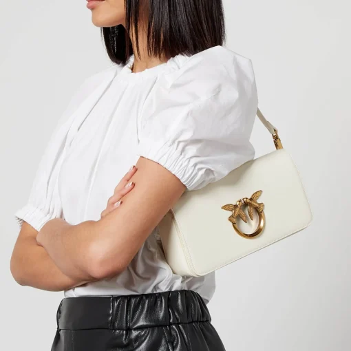 Mini Bags*Pinko Love Click Baguette Vitel Mini Crossbody Bag