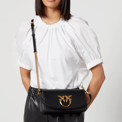 Mini Bags*Pinko Love Click Baguette Vitel Mini Crossbody Bag