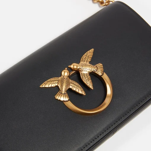 Mini Bags*Pinko Love Click Baguette Vitel Mini Crossbody Bag