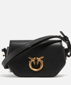 Crossbody Bags*Pinko Love Click Exagon Baby Vitello Leather Crossbody Bag