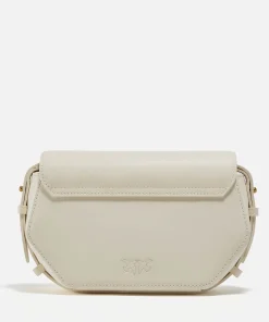 Mini Bags*Pinko Love Click Exagon Mini Vitello Leather Crossbody Bag