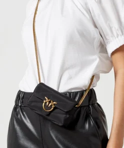 Crossbody Bags*Pinko Love Micro Puff Maxi Quilt Shell Bag