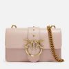 Mini Bags*Pinko Love One Mini Leather Cross-Body Bag
