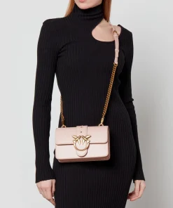 Mini Bags*Pinko Love One Mini Leather Cross-Body Bag